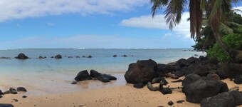 Den Wai'oli, exklusiva hem bara 5 hus från Hanalei Bay