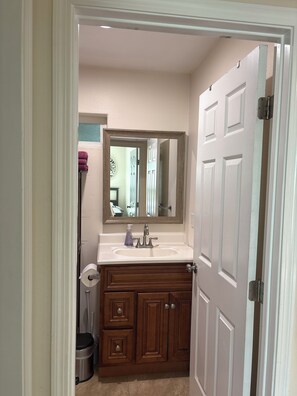 Towels, soap, toilet paper