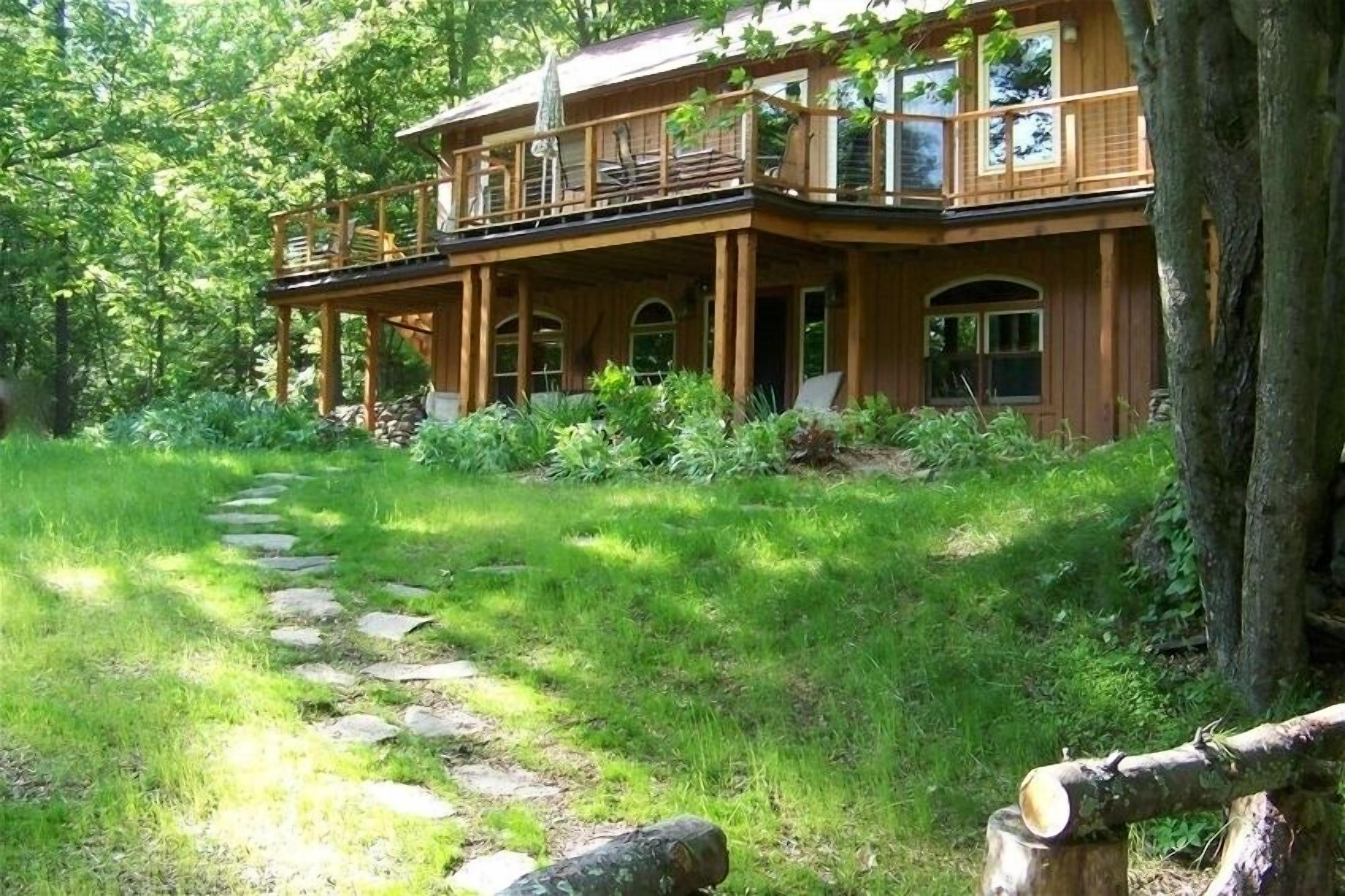 A beautiful spot for our comfortable cabin