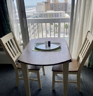 Dining - Beautiful 9th floor OceanView Studio Condo at DBR (Daytona Beach)