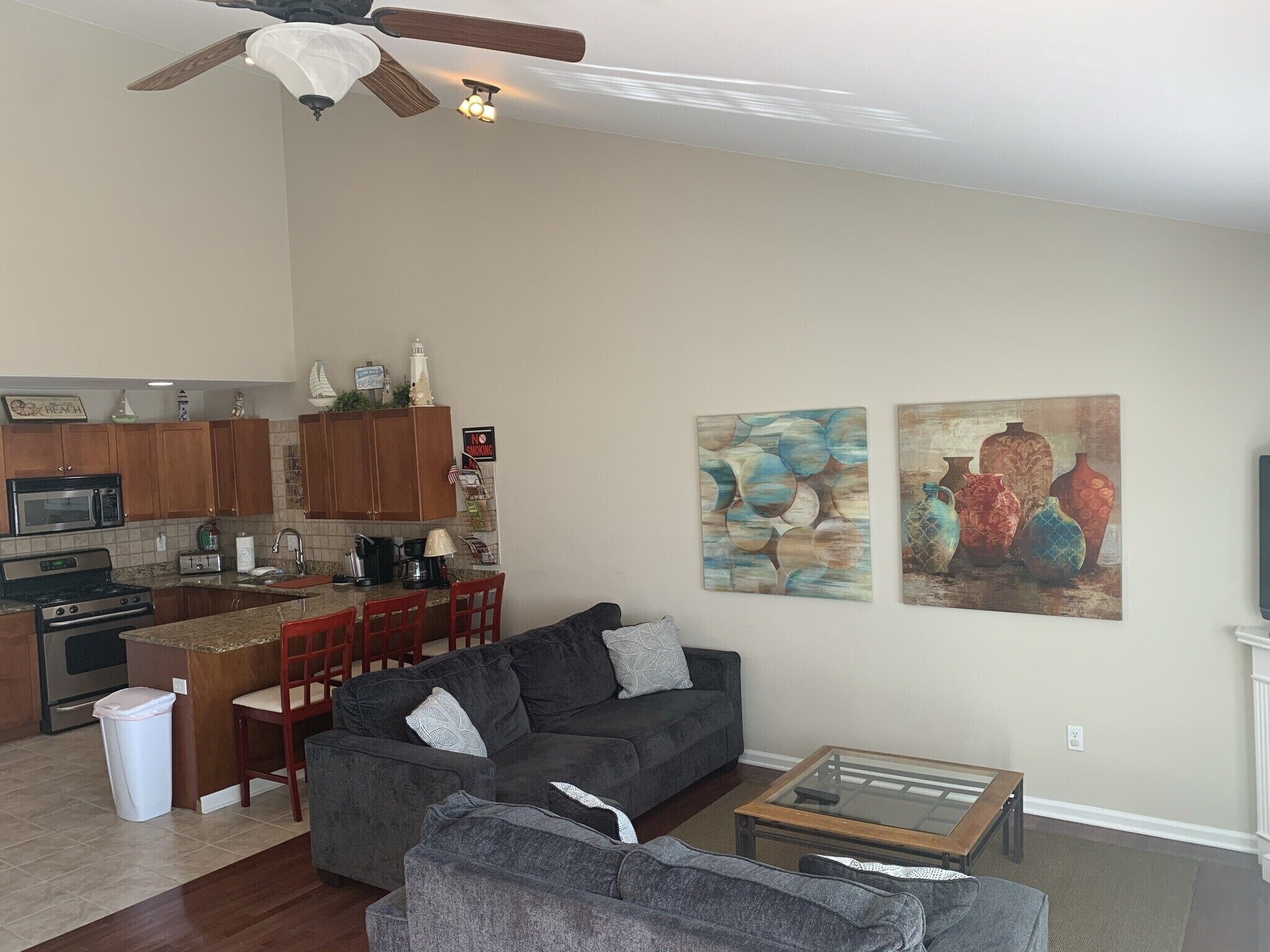 Ocean View, 1 Blk to Boardwalk, 4 Bed 3 Full Bath