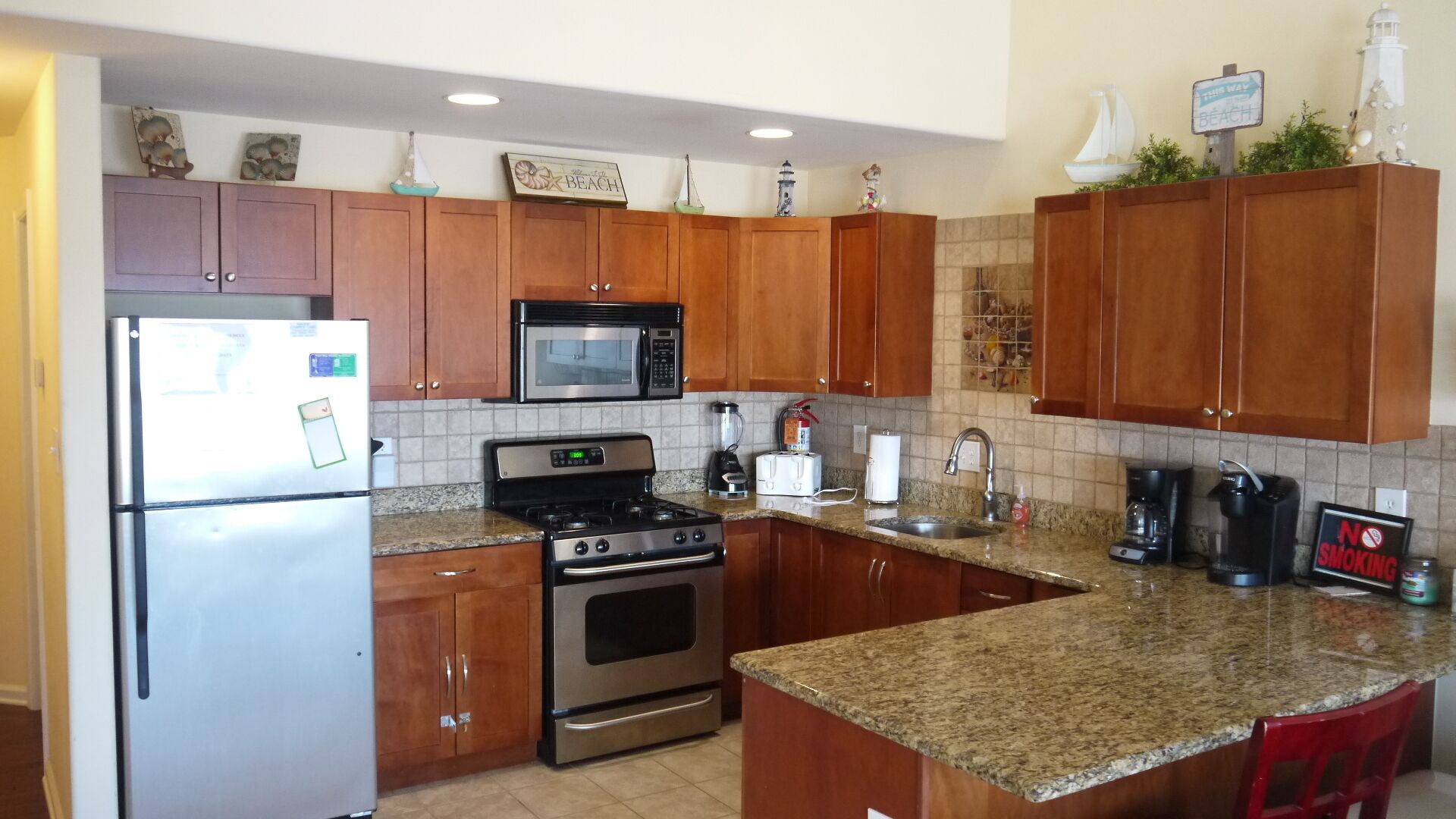 Ocean View, 1 Blk to Boardwalk, 4 Bed 3 Full Bath