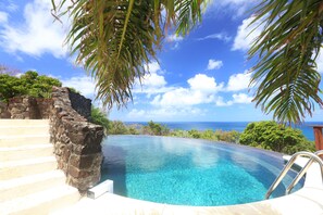 Outdoor pool - Ultimate Caribbean Getaway: 3 beaches, Cook, Housekeeper & Valet, 24x7 Concierge (Gros Islet)
