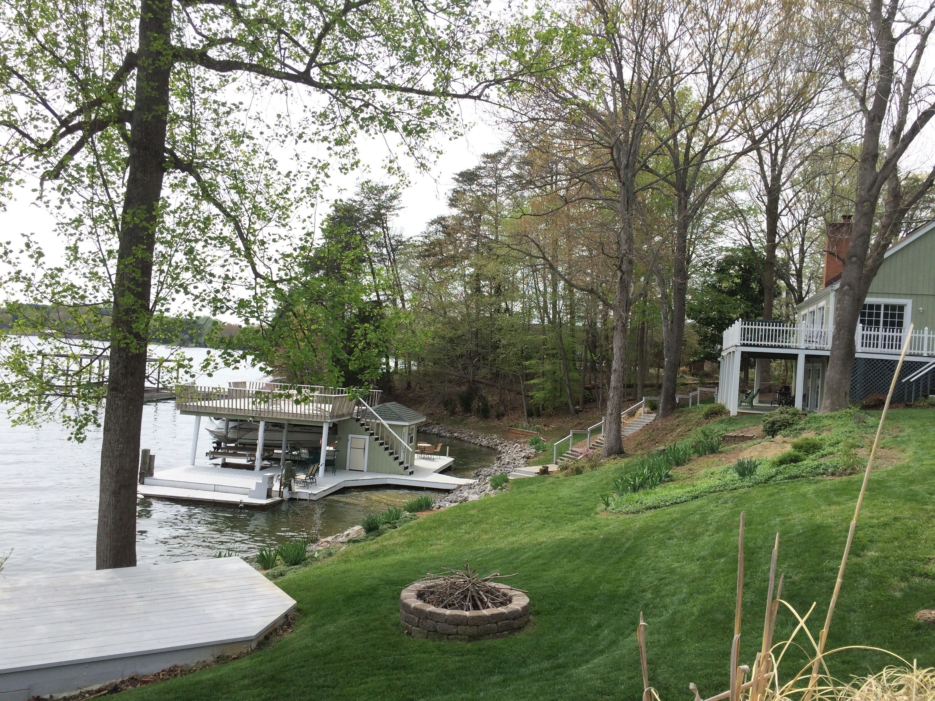 Charming waterfront home, with central location to area marinas, plus Super Dock