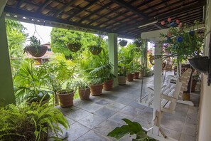 Terrace/patio - HOUSE IN PRIA DO PONTAL, (ITAMARACA'),. INSTALLMENTS UP TO 12 TIMES (Ilha de Itamaracá)