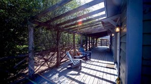 Terrace/patio - 16-Acre Resort Ranch with 4 Homes Included, Pool, Spa, Firepit &Gathering Spaces (Kyle)