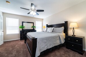 3 bedrooms, iron/ironing board, free WiFi, bed sheets