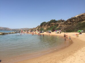 On the beach, 3 beach bars