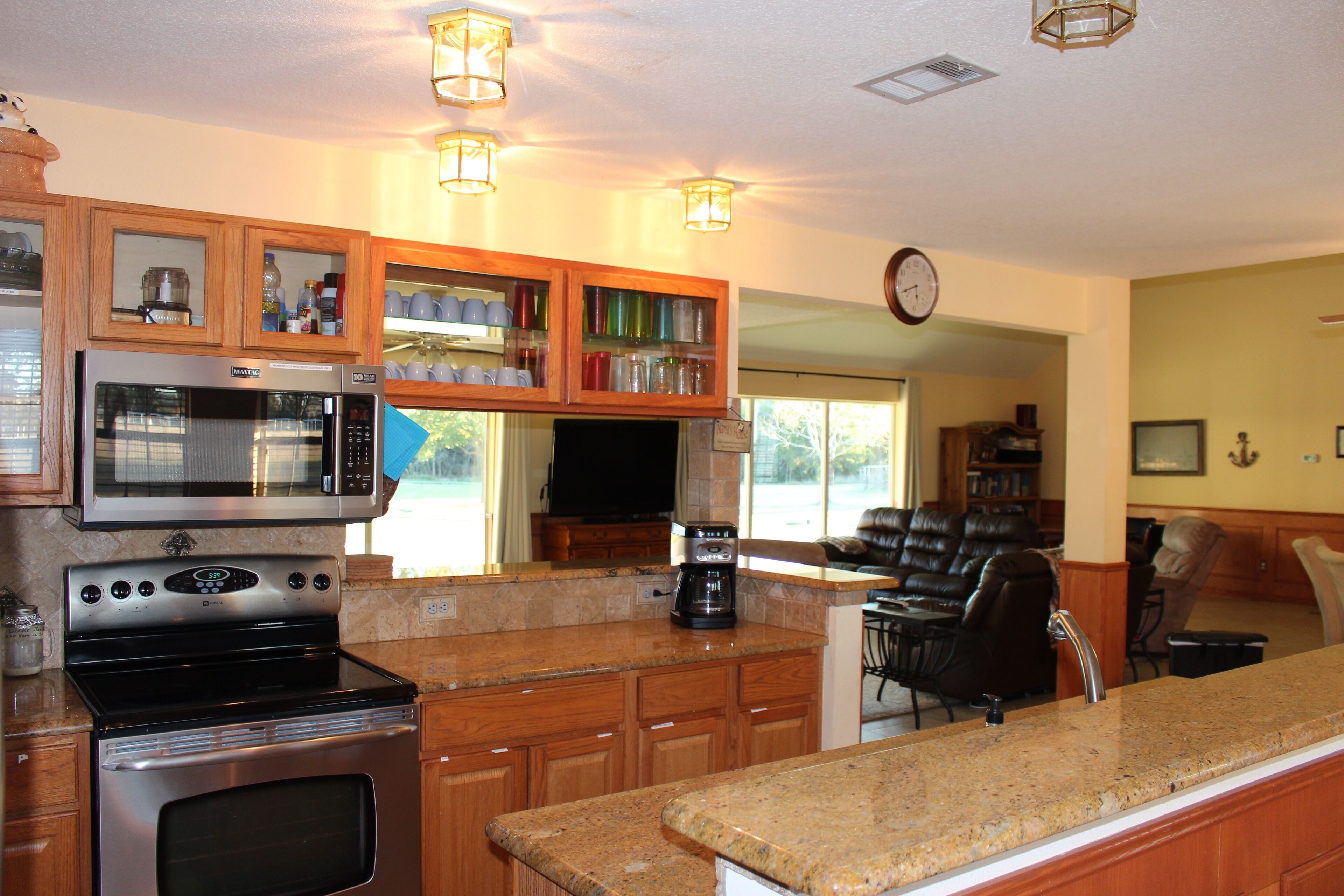 Beautiful waterfront home -- 9 bedrooms. Peaceful on almost 5 acres.