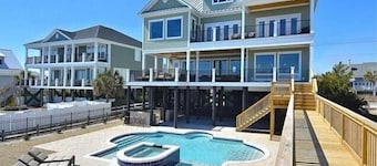 Luxurious Oceanfront Home: Pool, SPA, & Movie Theater