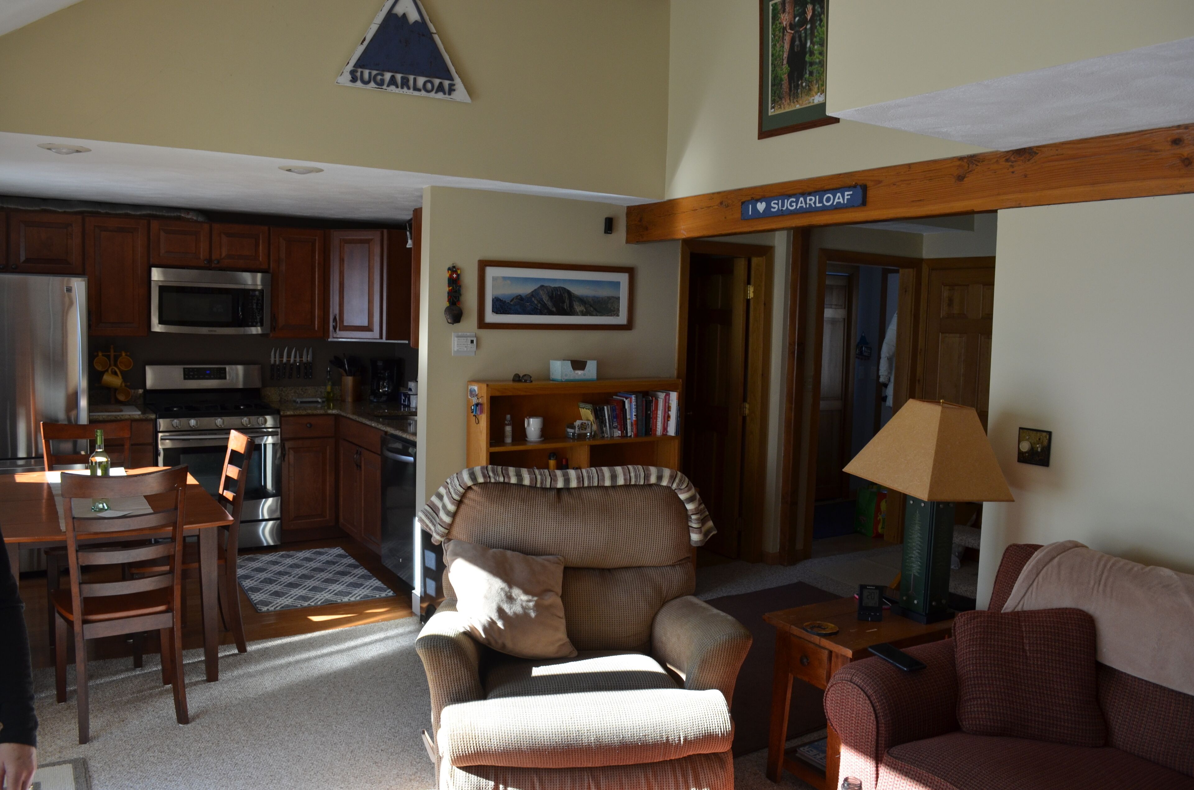 TV connectée, cheminée, chaîne hi-fi