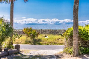 This is the view from the yard. Ocean/Beach Access directly across the street. 