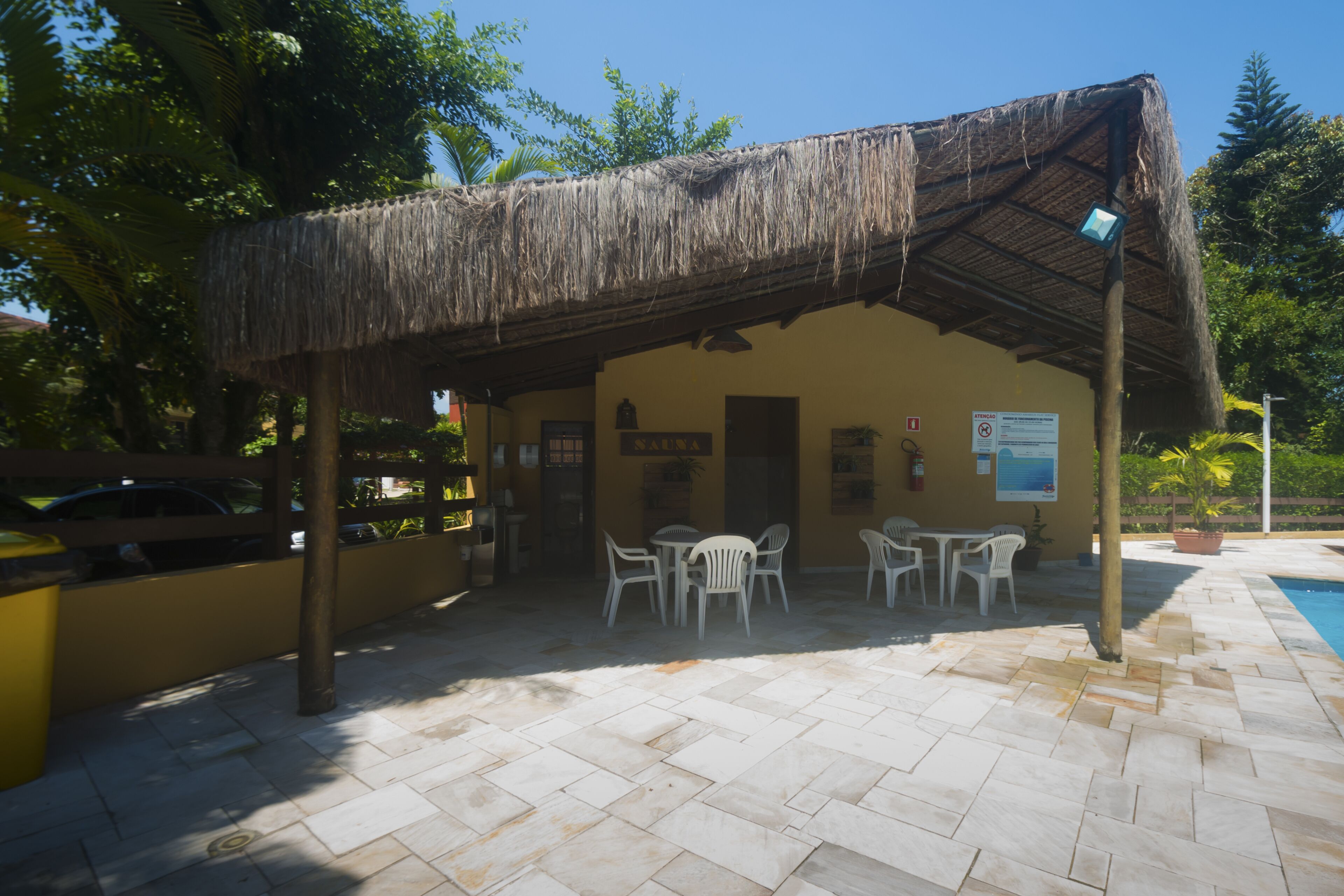 Flat Hotel type with services.