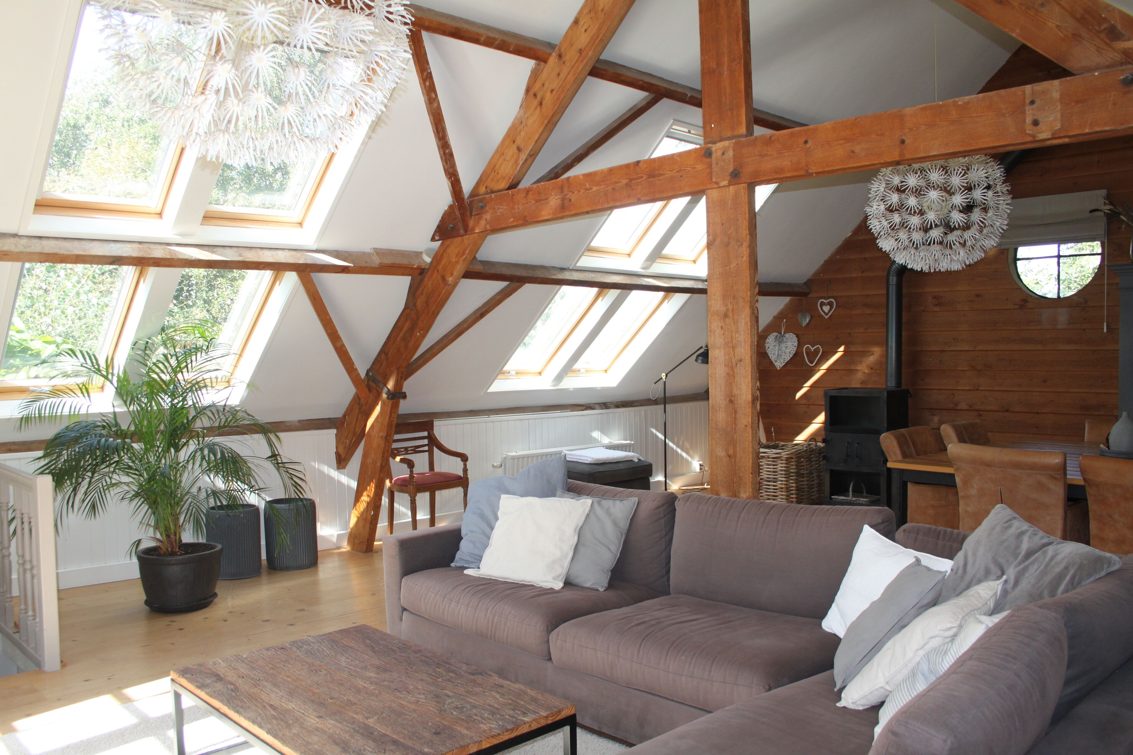 TV, fireplace, DVD player, books