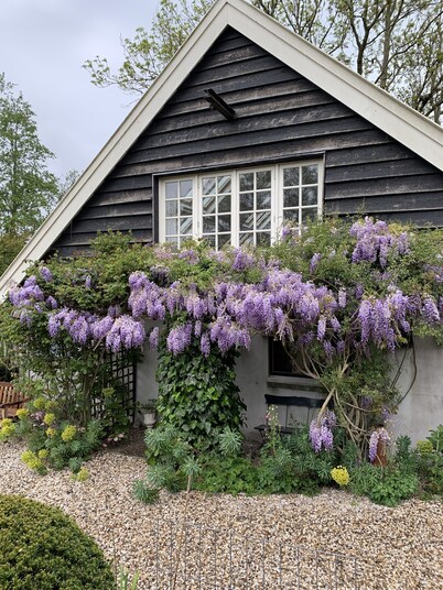 Charming unique private house overlooking pastures near Amsterdam
