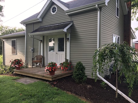Exterior. Little house on the farm