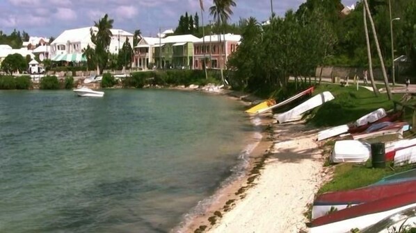 Beach nearby, beach towels