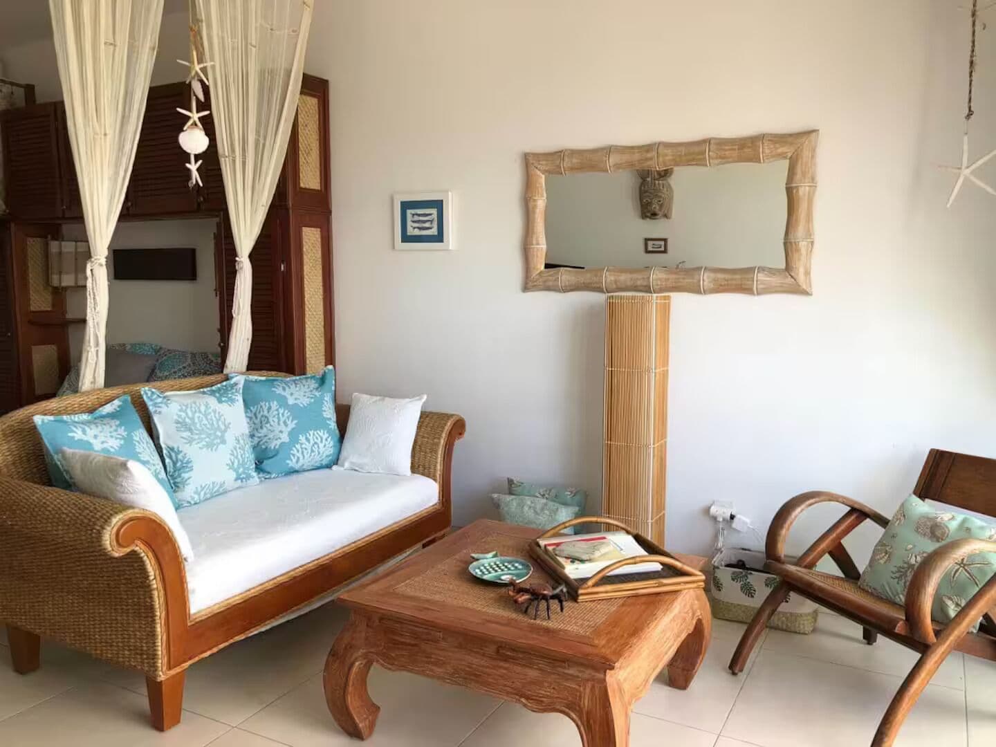 TV connectée, livres, vidéothèque