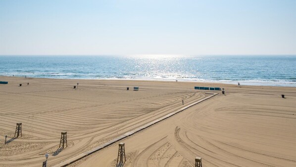 On the beach