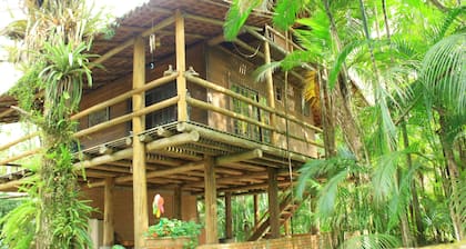Chacara with incredible house on the edge of the river in Antonina, PR -