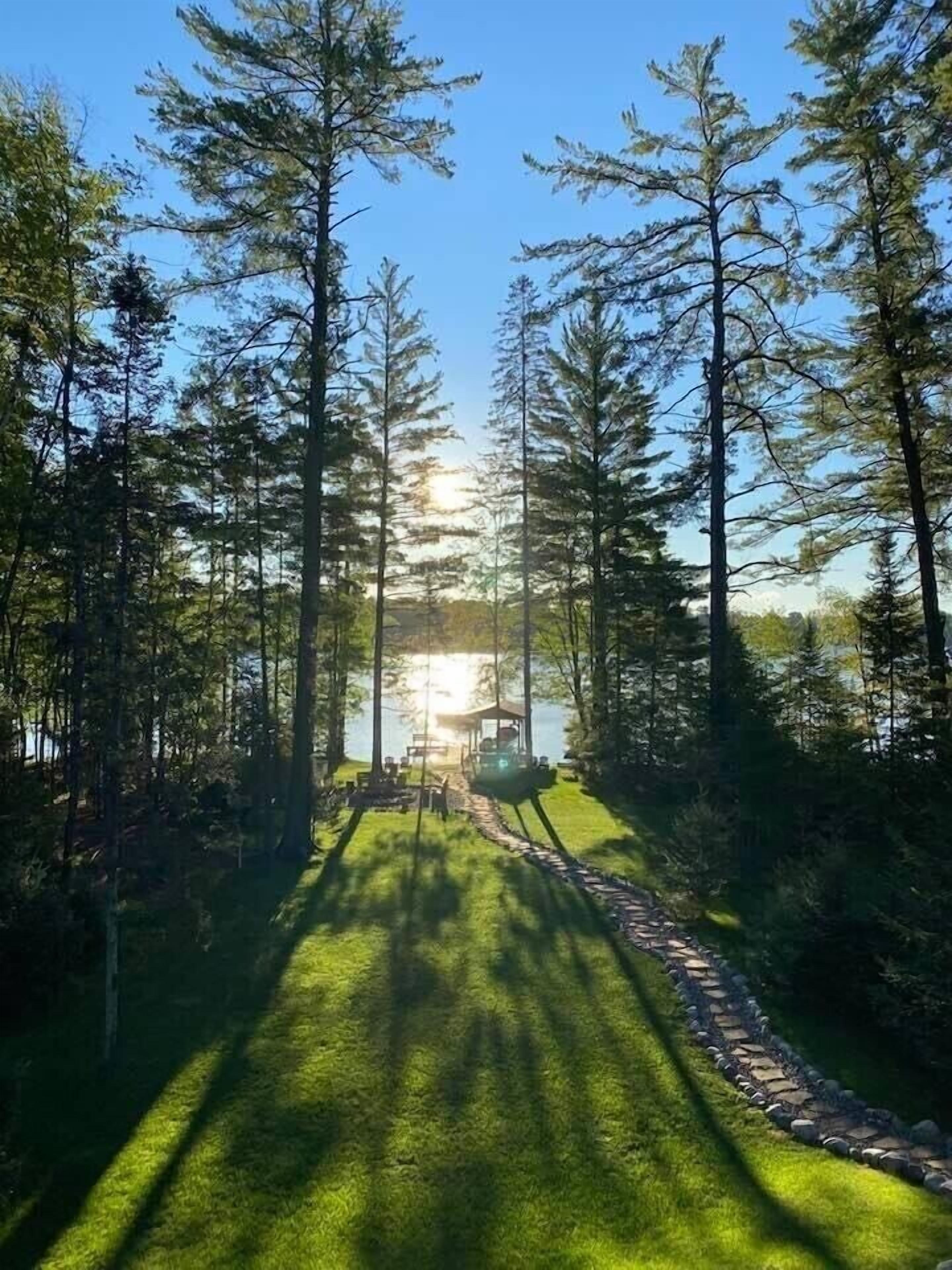  Sunrise Pines Lake Home  On The Largest Chain of Lakes in Eagle River!