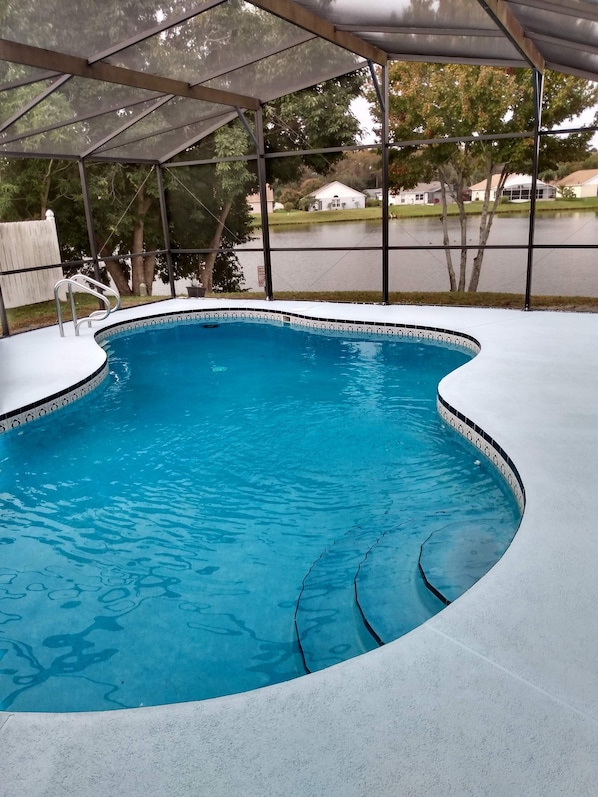 Außenpool, beheizter Pool