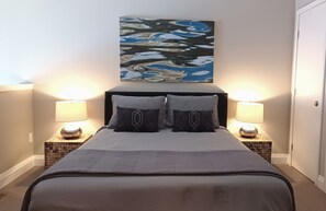 2 slaapkamers, een strijkplank/strijkijzer, gratis wifi, beddengoed