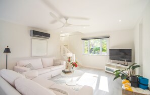 Smart TV, Netflix, books, streaming services
