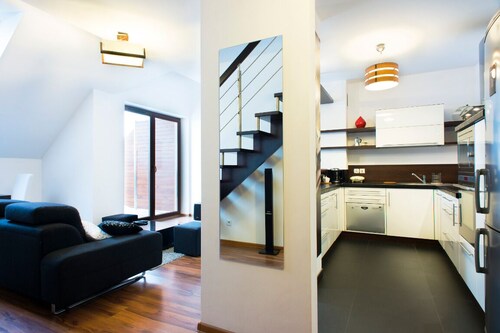 2 floors apartment with sauna and jacuzzi