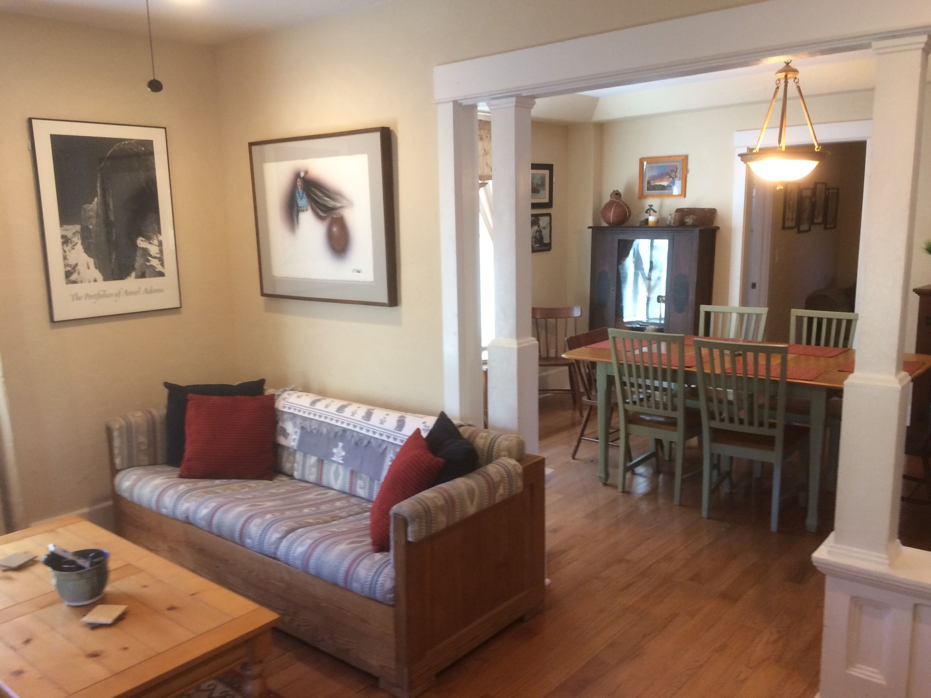 Downtown Main St.  Views of the Cumbres pass. Walk to the train, shops & dining.