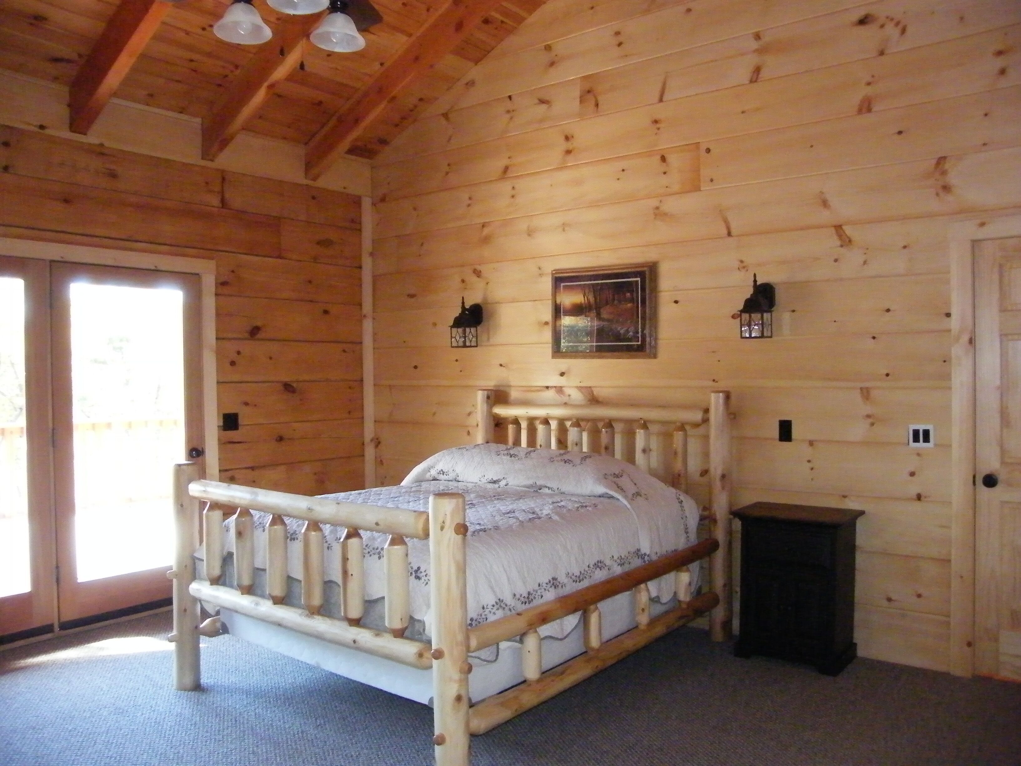 Holiday Mountain Log Cabin - A New Luxury Log Cabin Close To Luray