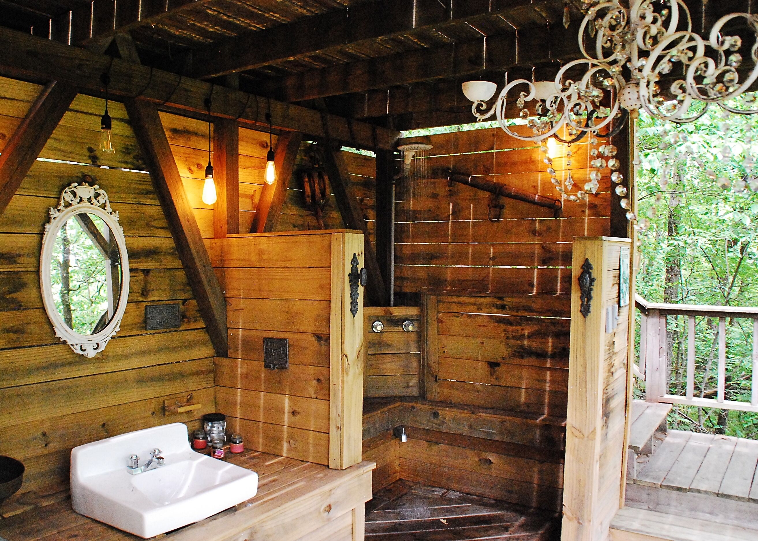 Secluded River Cabin Retreat with Outdoor Bathhouse and Kayaks