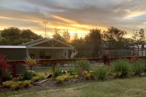 Enceinte de l’hébergement