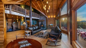 Unclassified image, 2 of 68, button - River Road Loj - Lake Placid log cabin rental (Lake Placid)