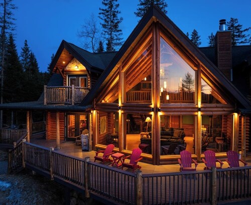 Adirondack Lake Placid Hilltop hirsitalo / Whiteface Mt