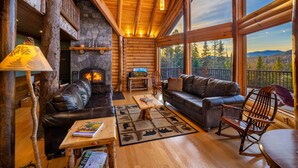 Unclassified image, 3 of 68, button - River Road Loj - Lake Placid log cabin rental (Lake Placid)