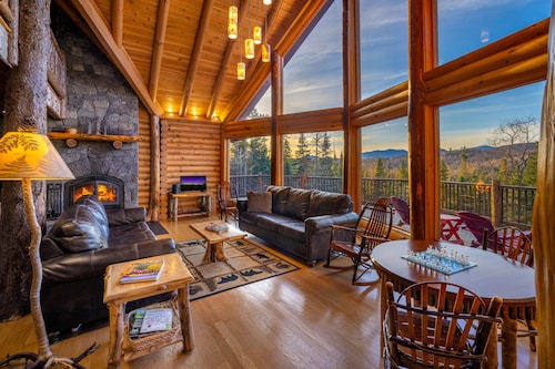 River Road Loj - Lake Placid log cabin rental