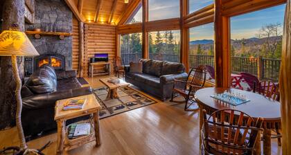 River Road Loj - Lake Placid log cabin rental