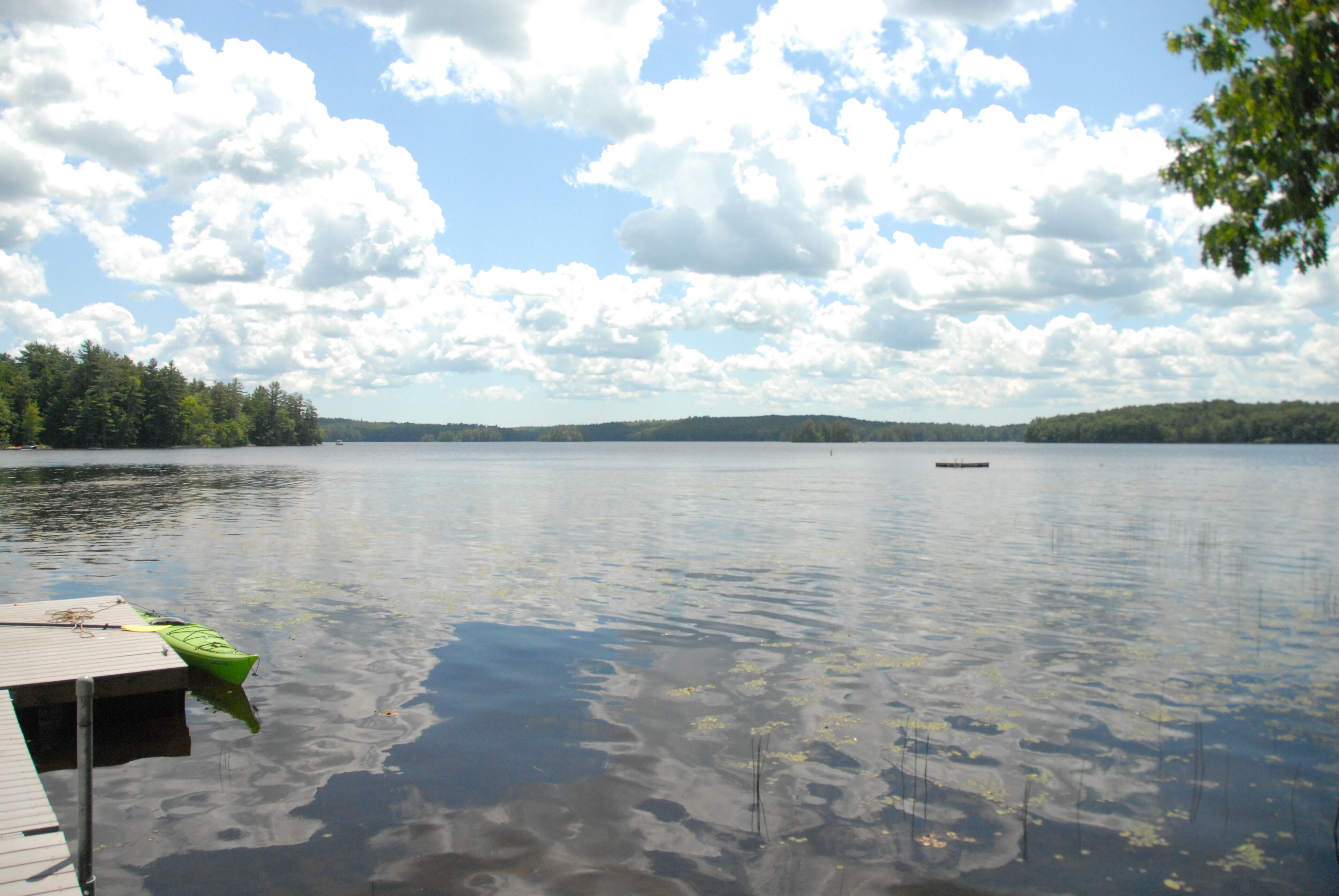 Updated lake cottage right on Damariscotta Lake. 