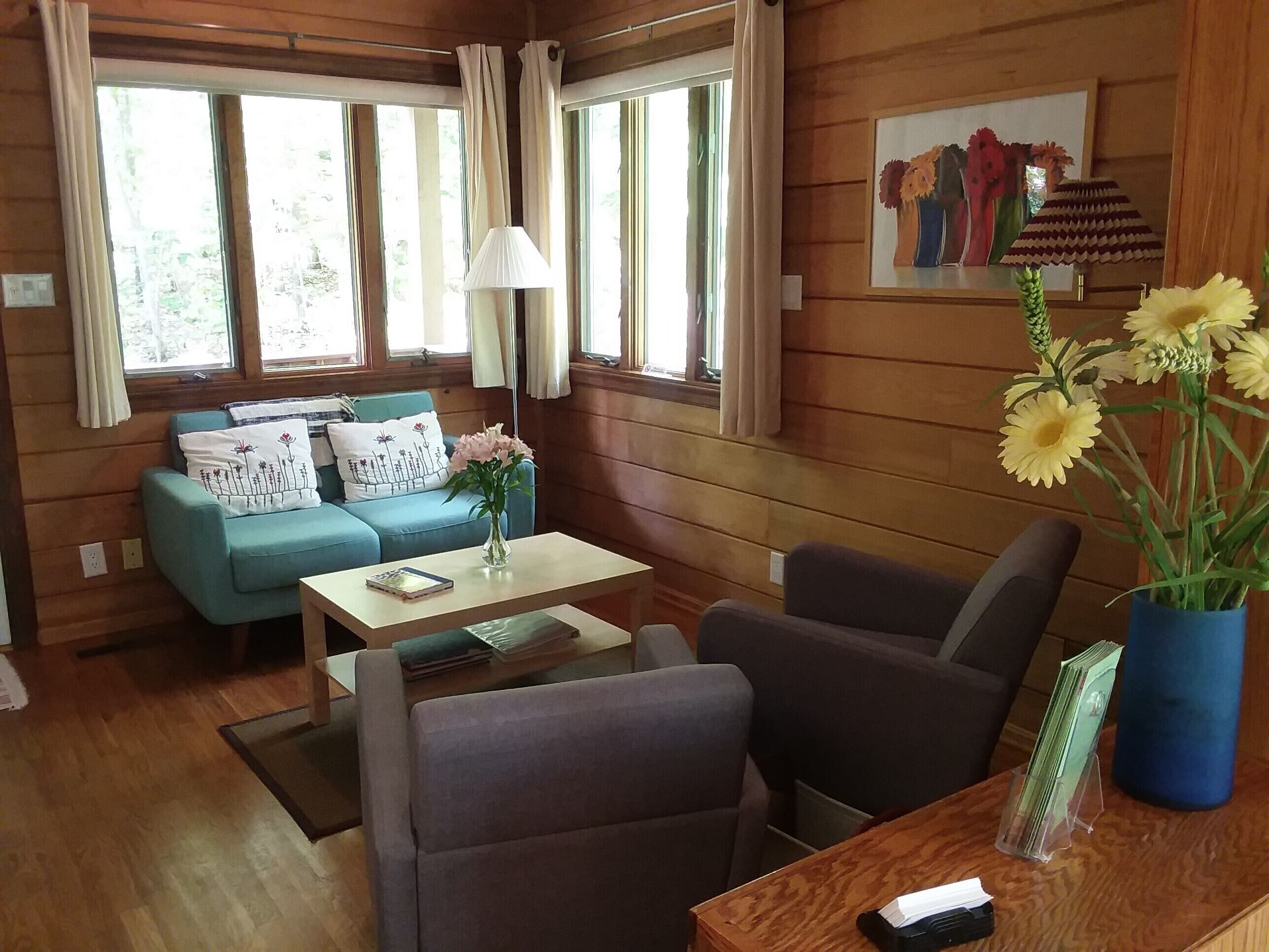 Secluded, Romantic Mountain Cabin for 2, fully equipped