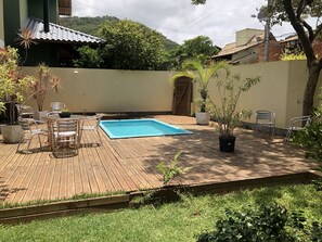 Outdoor pool - House in Rio Tavares next to Novo Campeche and Praia do Momento in the South of the Island. (Rio Tavares)