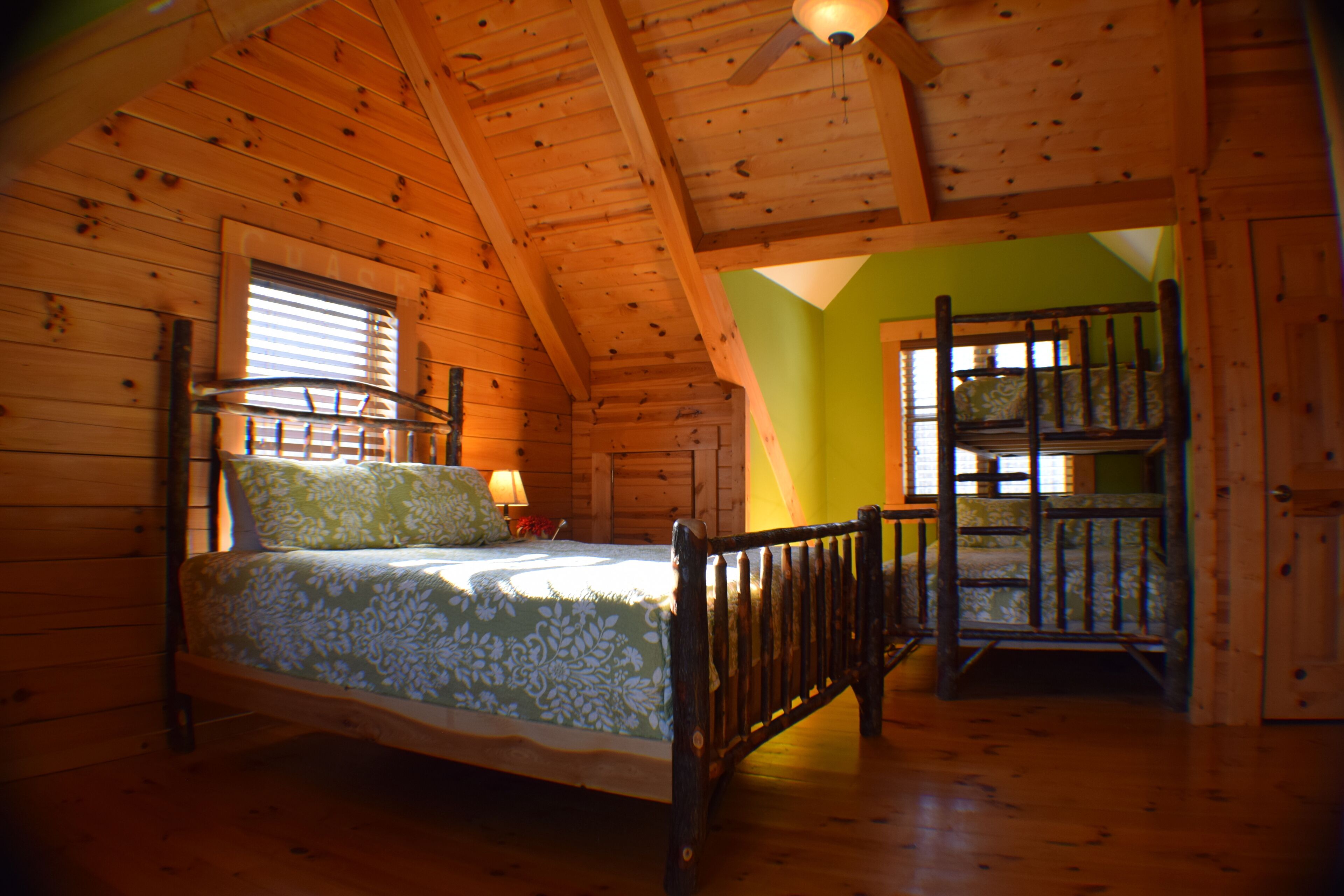 Stunning Log Cabin on 65 Acres