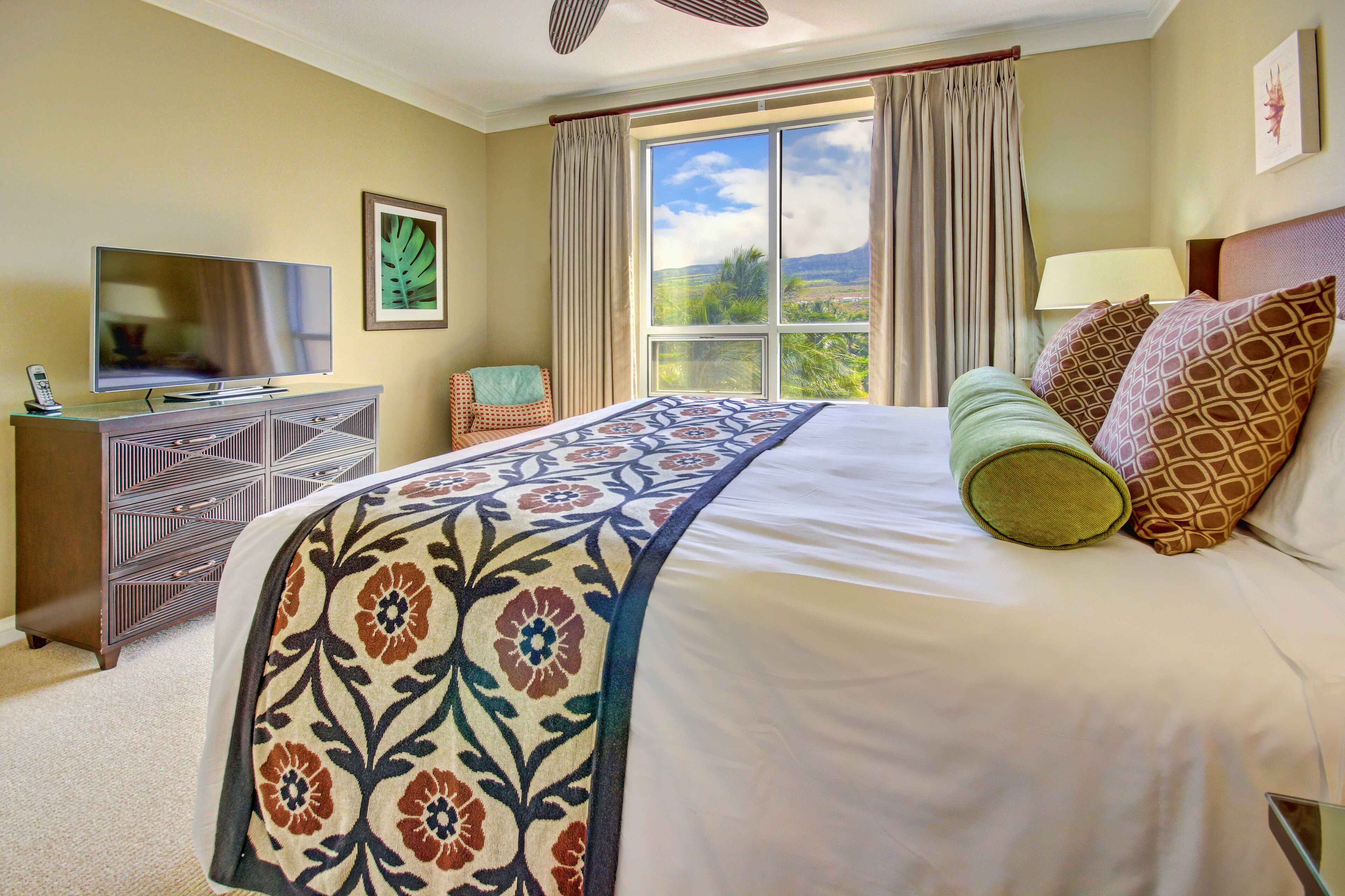 2 slaapkamers, een kluis op de kamer, een strijkplank/strijkijzer