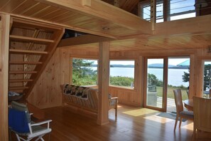 View from property - Oceanfront cottage with gorgeous views of Cadillac Mt.,seals and ocean birds (Trenton)
