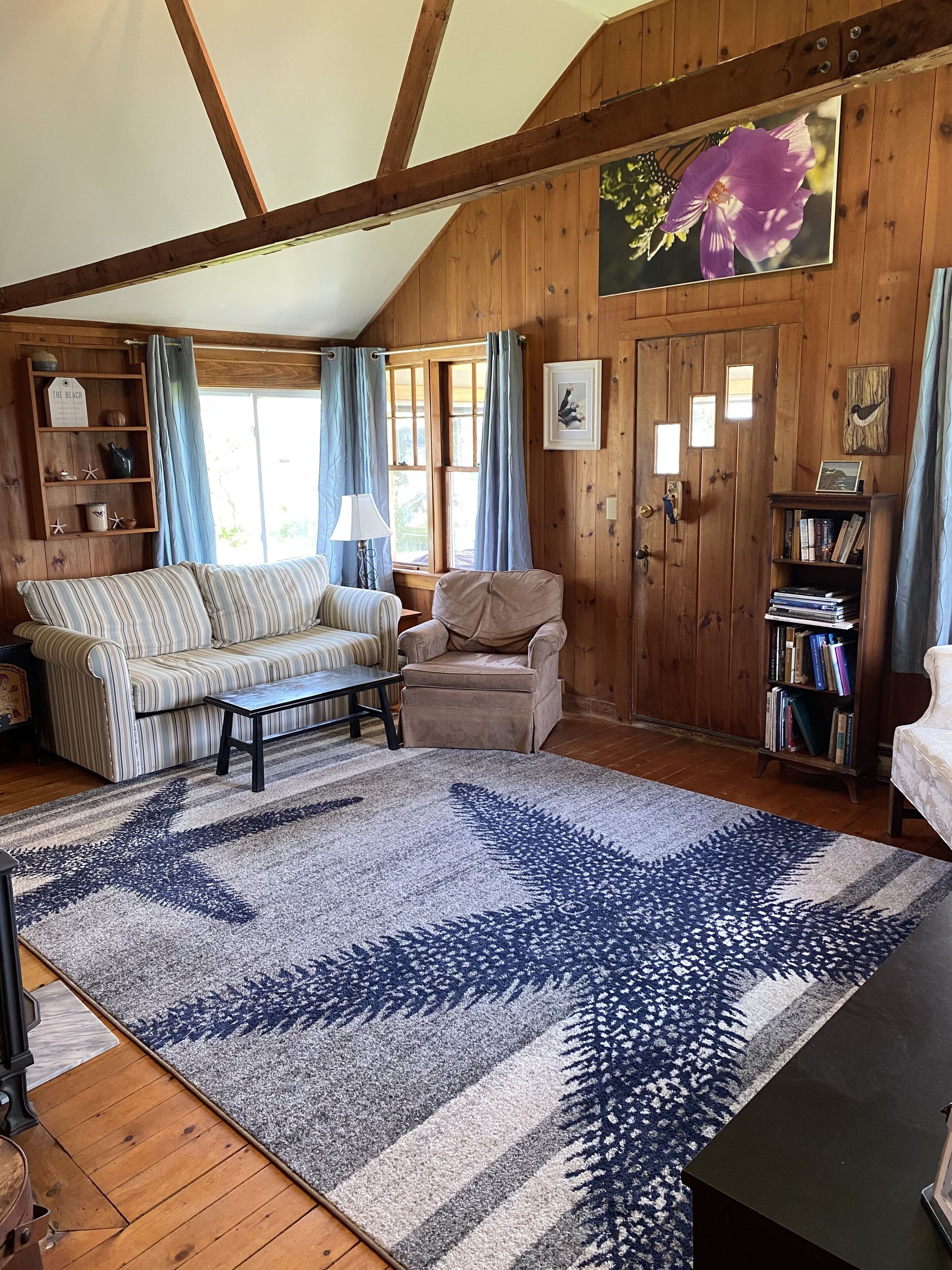 Oceanfront on John's Bay with Private Beach 50 feet from Cottage, New Harbor.