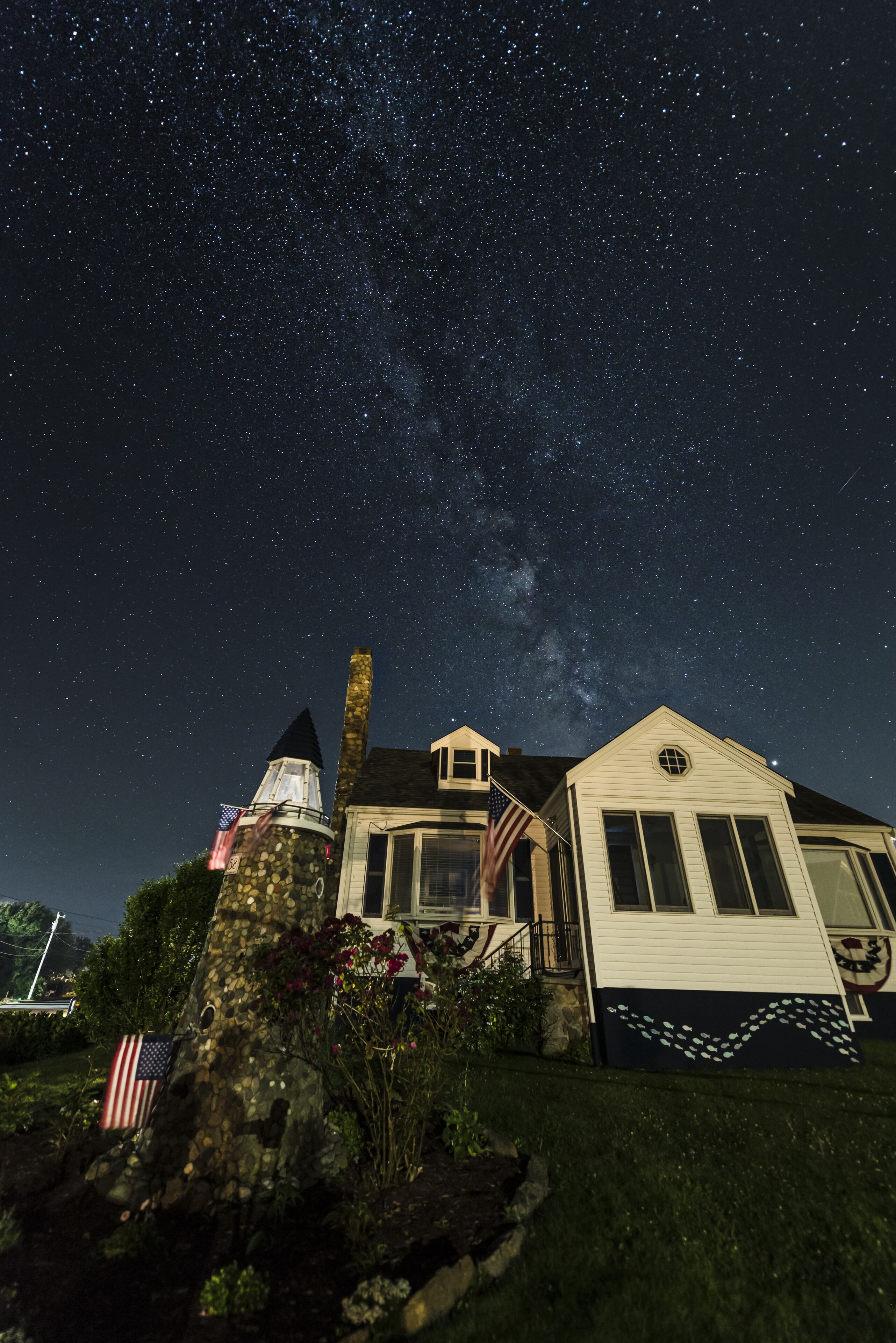 Milky way not included with rental