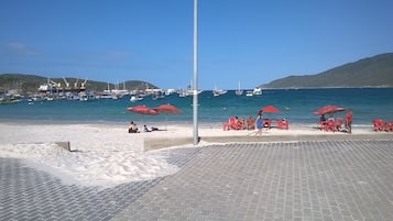 On the beach