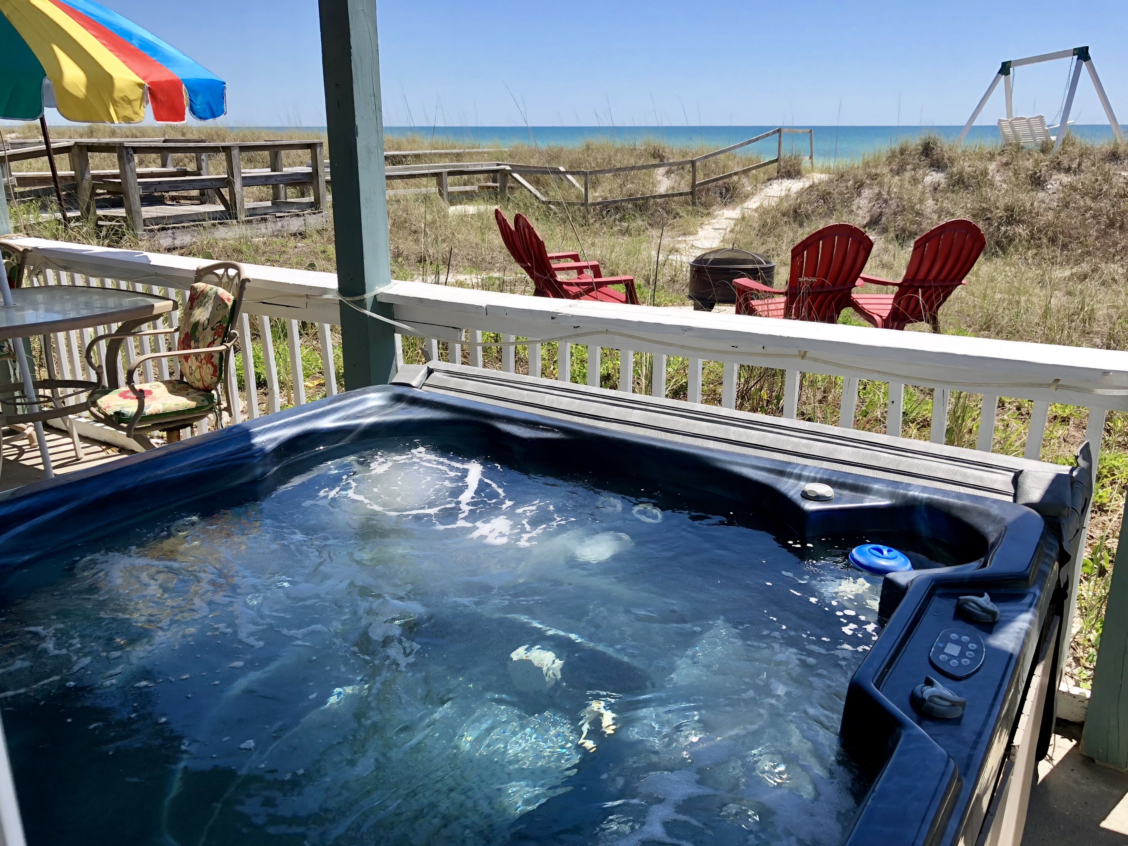 Bain à remous extérieur