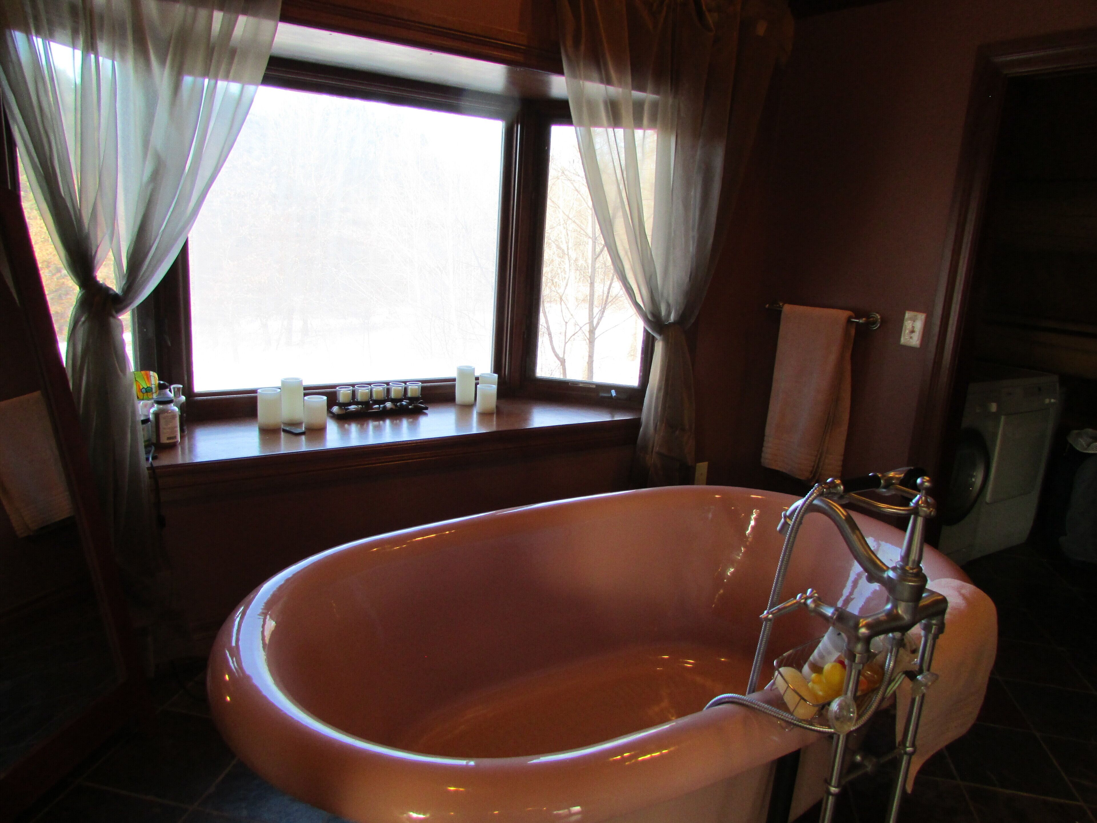 Premium log home on 600+ private wooded acres with private lake and waterfront