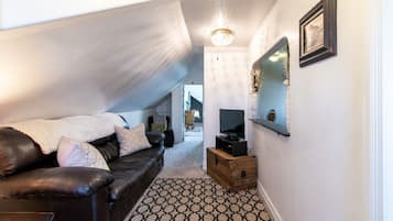 Een televisie en een dvd-speler